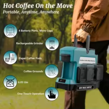 Cafeteira Portátil Makita 18V Thumbnail 6