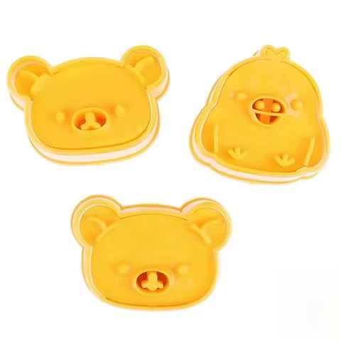 Moldes de Urso para Sanduíches e Bolo