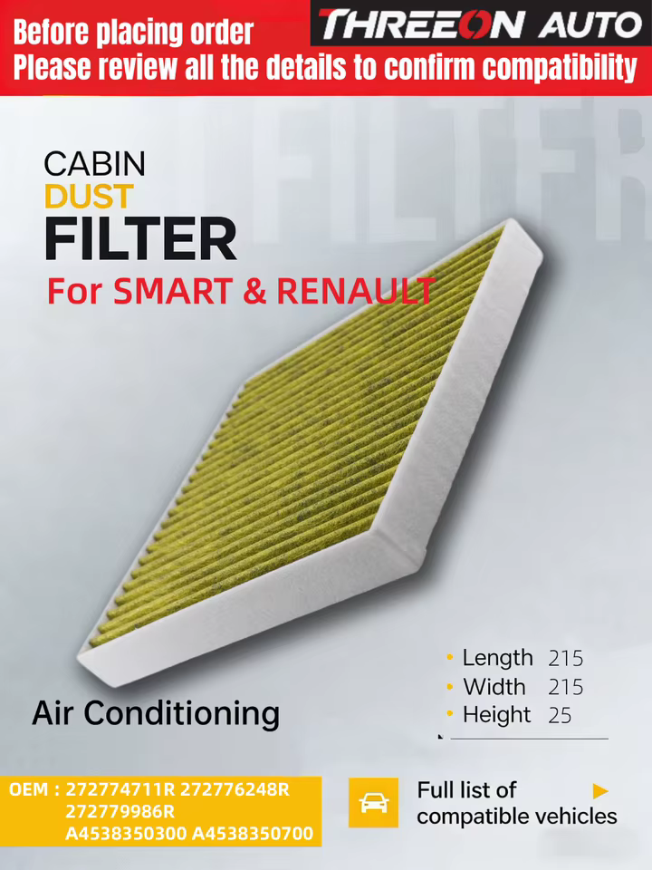 Filtro de Cabine WESTGUARD Smart