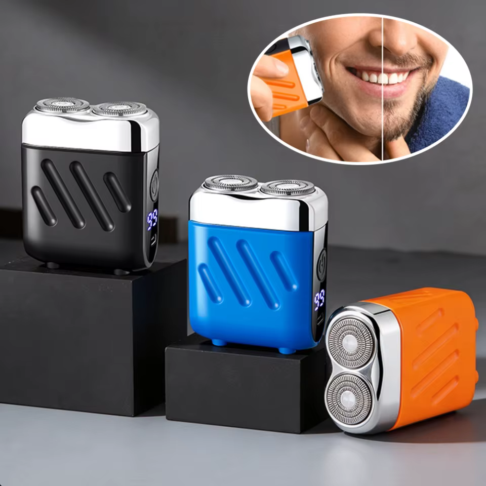 Barbeador Elétrico Masculino Recarregável