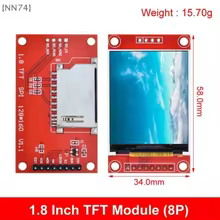Tela LCD TFT 1.8 Arduino Thumbnail 6