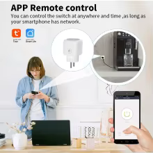 Tuya Smart Socket 16A Controle Voz Thumbnail 4