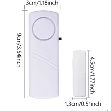 Sensor Magnético de Alarme para Janela e Porta Thumbnail 6