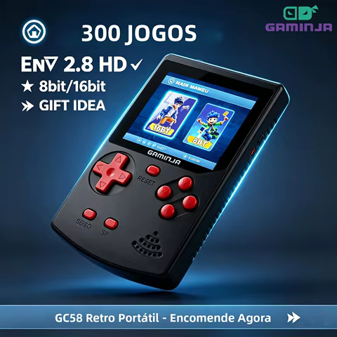 Console Retro GAMINJA 300 Jogos