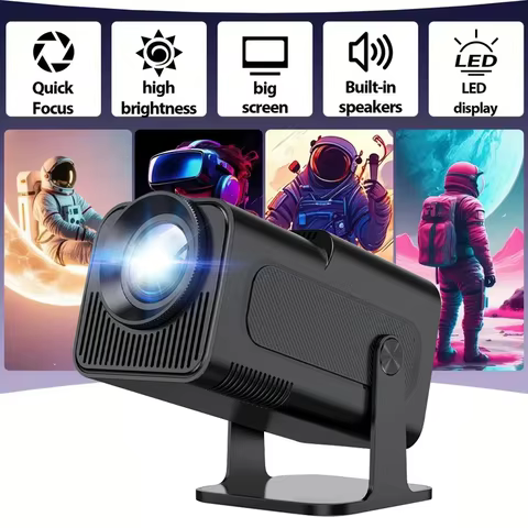 Projetor HY320MINI 4K WiFi 6