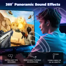Headset Gamer HiFi 3.5mm/Type-C Thumbnail 4