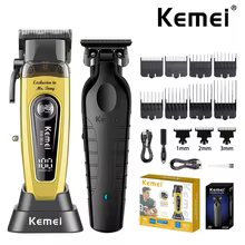 Kemei Kit Profissional de Máquinas de Cortar Cabelo 2299 90-4 Thumbnail 2
