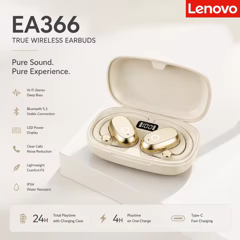 Lenovo EA366 Fones Bluetooth