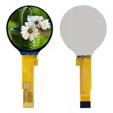 Tela LCD Redonda 1.28" Touch SPI Thumbnail 1