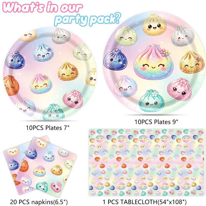 Kit Festa Bolinho de Arroz Kawaii