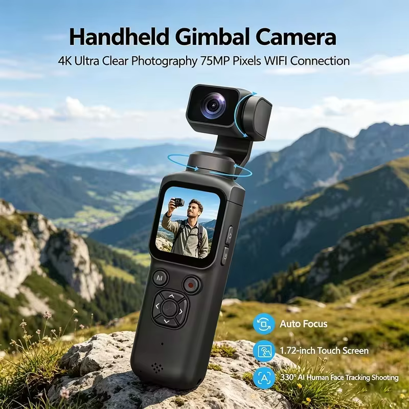 Câmera Gimbal 4K HJD-05