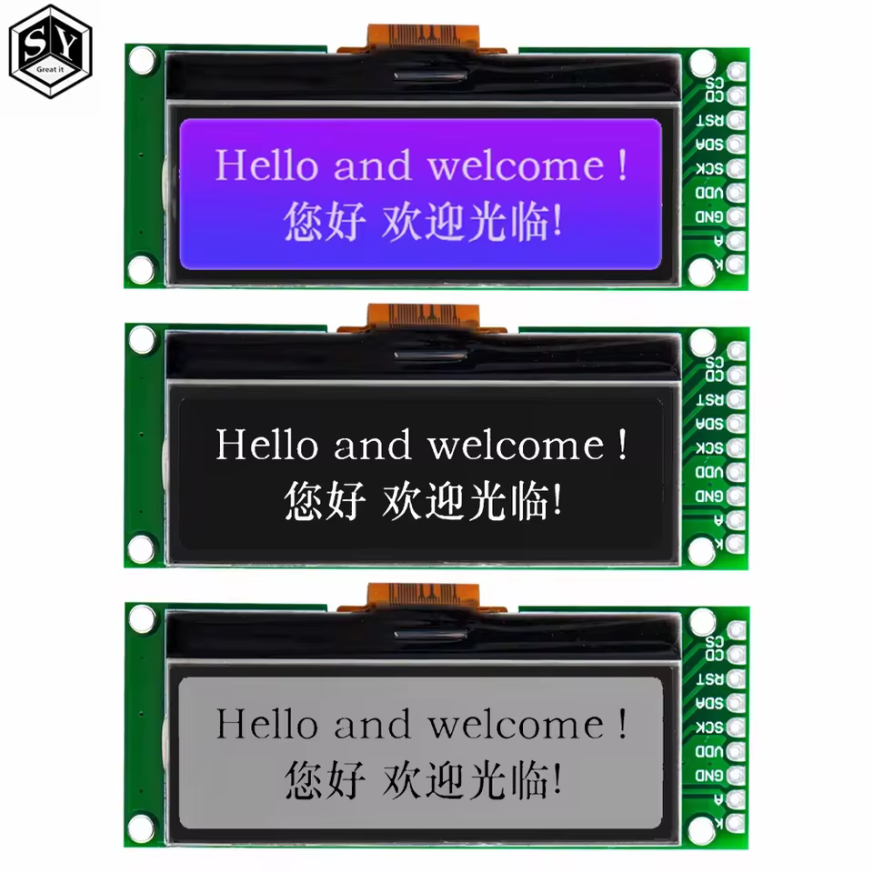 LCD Gráfico 192x64 UC1609C
