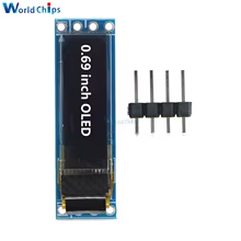 Módulo OLED 0.69" Branco I2C Thumbnail 2
