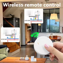 Interruptor Sem Fio 433MHz com Controle Remoto Thumbnail 2