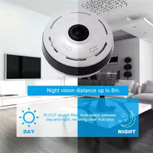 Câmera V380 Pro WiFi 360° Thumbnail 4