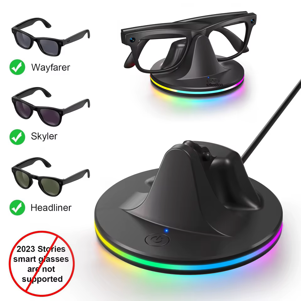 Base Carregamento Ray-Ban Meta RGB