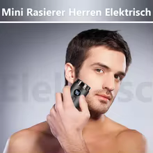 Barbeador Elétrico Portátil Masculino Thumbnail 3