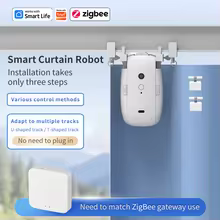 Motor de Cortina Zigbee Automático Thumbnail 2