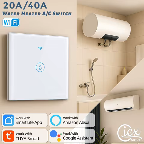 Interruptor Inteligente WiFi 20A/40A