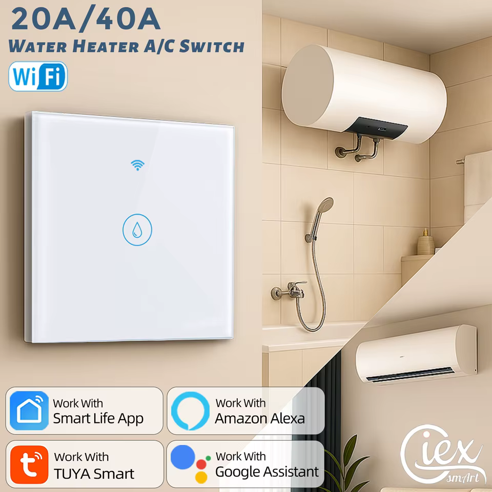 Interruptor Inteligente WiFi 20A/40A