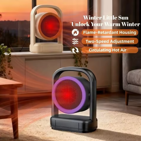 Aquecedor Portátil com Ventilador