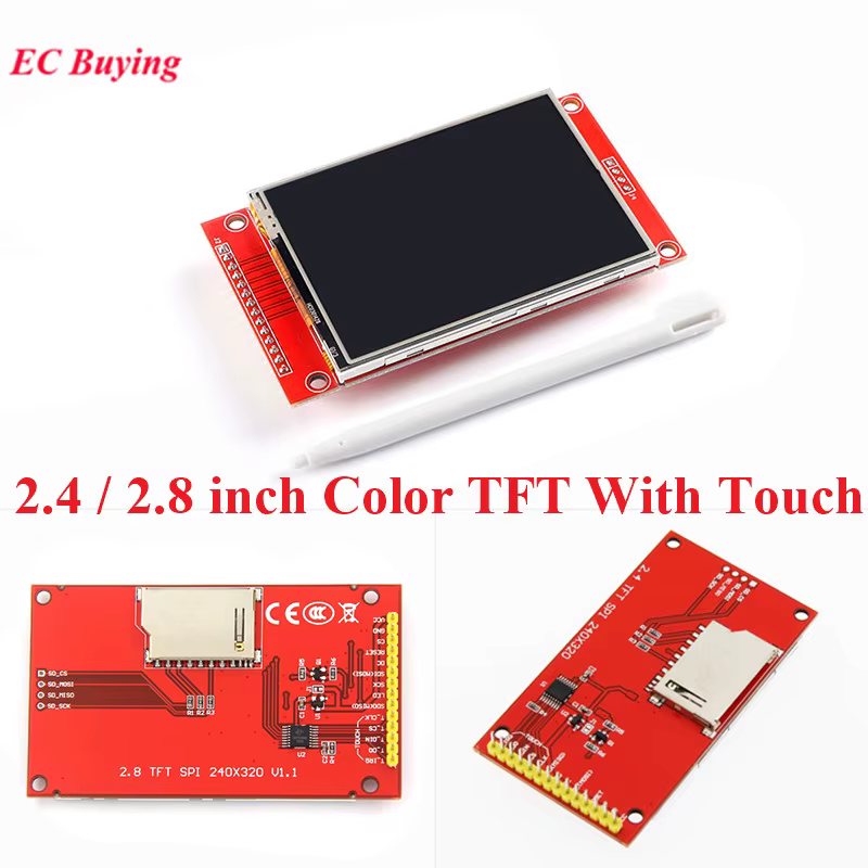 Display LCD TFT 2.4" 2.8" RGB