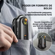 Mini Câmera de Ação Magnética 1080P/4K Thumbnail 3