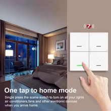 Interruptor Inteligente Zigbee 4 Gang Thumbnail 2