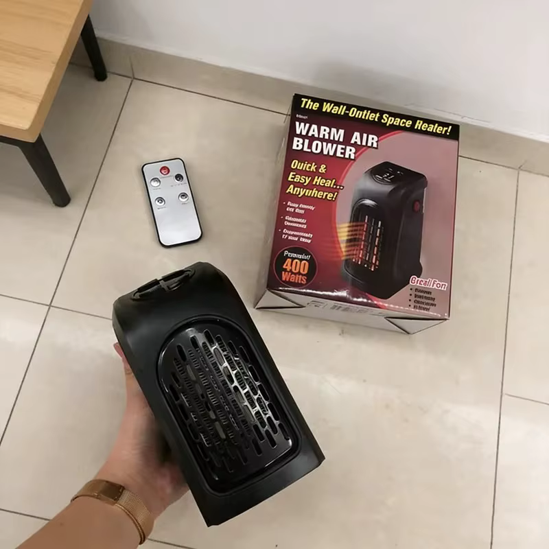Mini Aquecedor Portátil com Termostato
