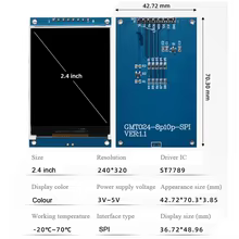 Módulo LCD TFT 2.4" ST7789 Thumbnail 3
