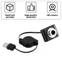 Webcam HD Mini com Microfone Thumbnail 5