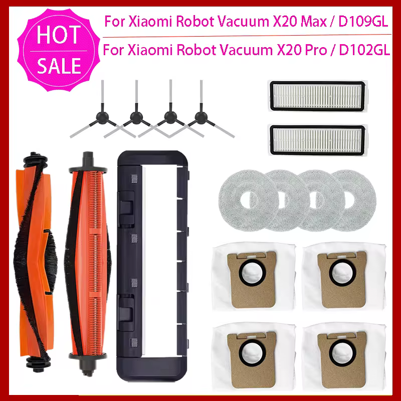 Acessórios Xiaomi Robô Vácuo X20 Pro