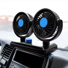 Ventilador Duplo Carro 12V Thumbnail 4