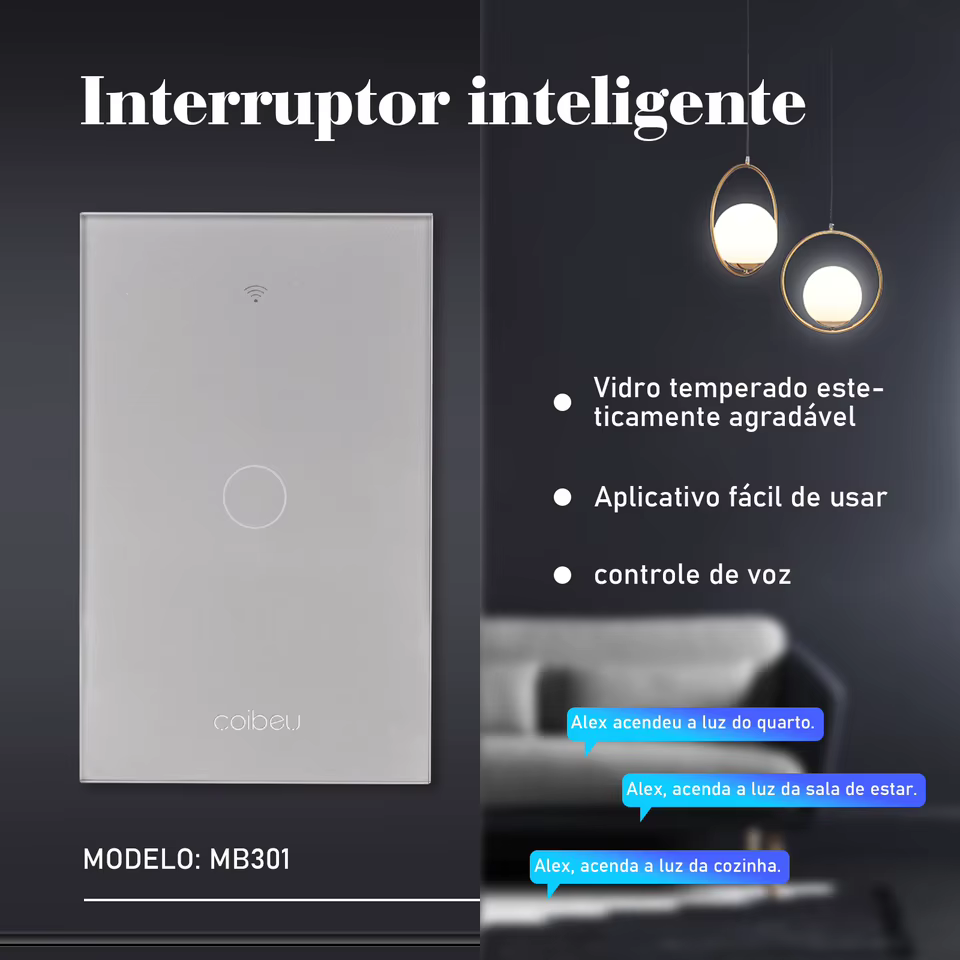 Interruptor Inteligente WiFi COIBEU