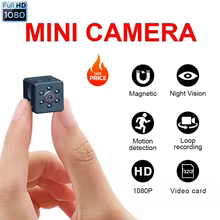 Mini Câmera HD 1080P com Detecção de Movimento Thumbnail 1