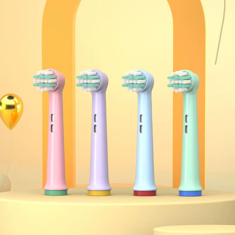 Cabeças de Escova Elétrica Infantil 8/4 Peças