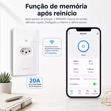 Tomada Inteligente Wi-Fi Melery 20A Thumbnail 4
