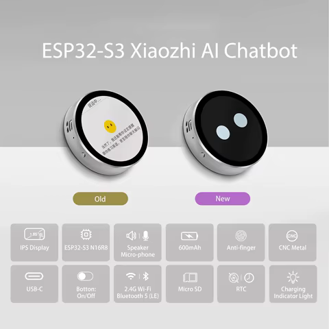 Robô de Voz AI ESP32-S3