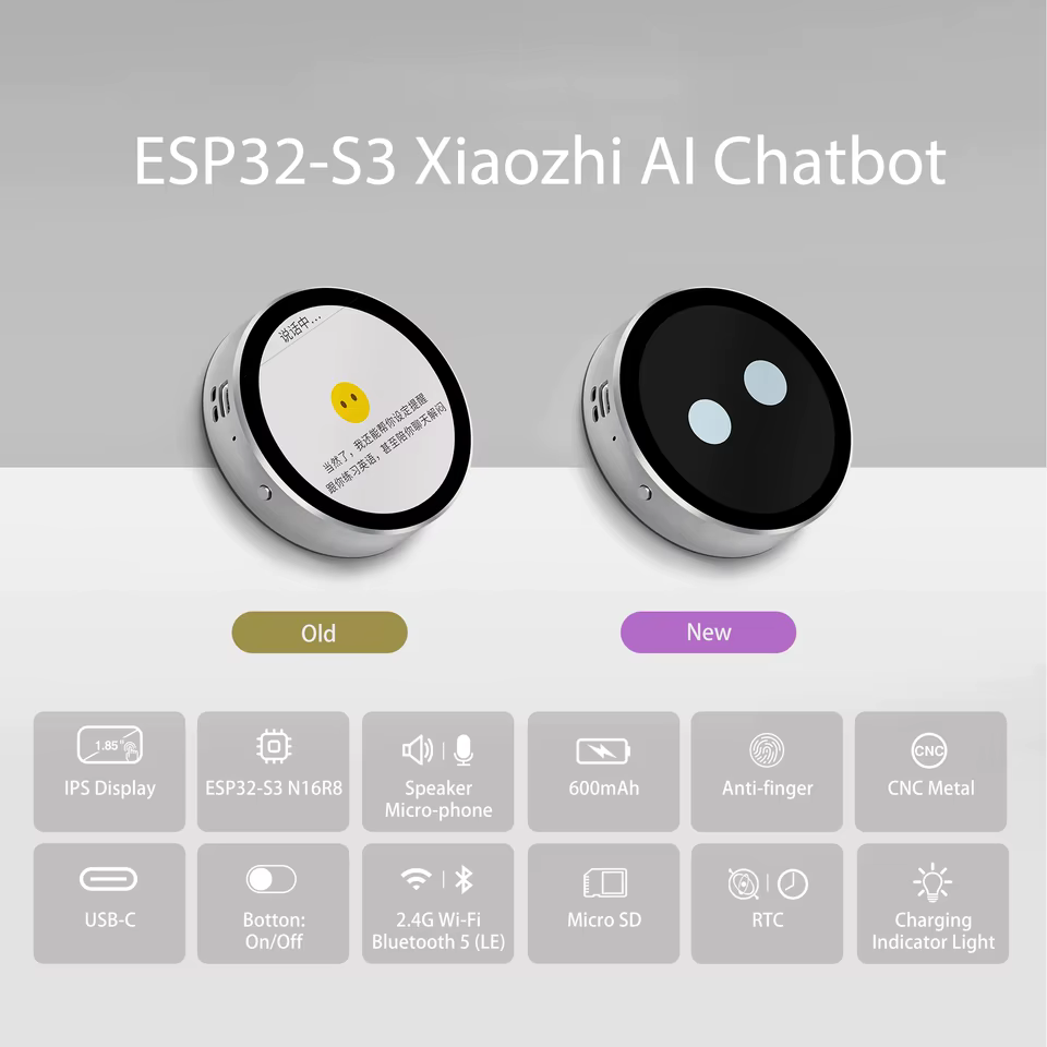 Robô de Voz AI ESP32-S3