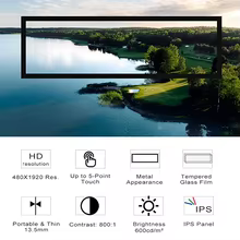 Tela LCD Long Strip 8.8" 1920x480 Thumbnail 2