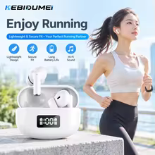 Fones Bluetooth KEBIDUMEI LED Thumbnail 2