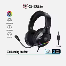 Onikuma X31 Headset Gamer RGB Thumbnail 1