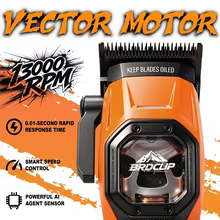 Máquina de Cortar Cabelo BRDCLIP Profissional Sem Fio Thumbnail 2