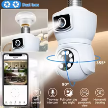 Câmera WiFi 8MP Lâmpada E27 Thumbnail 3