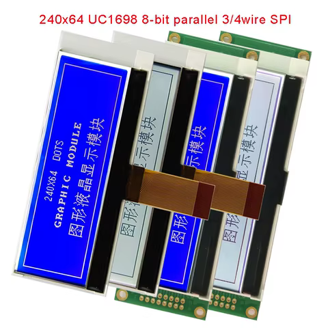 Módulo LCD 240x64 SPI