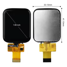 Display LCD TFT 1.69" com Toque Thumbnail 2