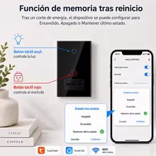 Tomada Inteligente Melery com Vidro e Controle WiFi Thumbnail 5