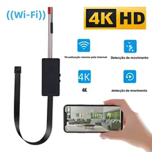 Câmera WiFi Mini 4K HD Thumbnail 1
