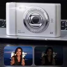 Mini Câmera Digital 4K Retrô Thumbnail 5