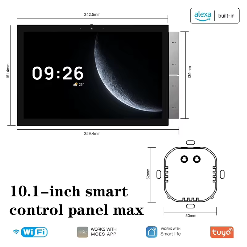 Smart Home Hub Tuya 10.1 Polegadas